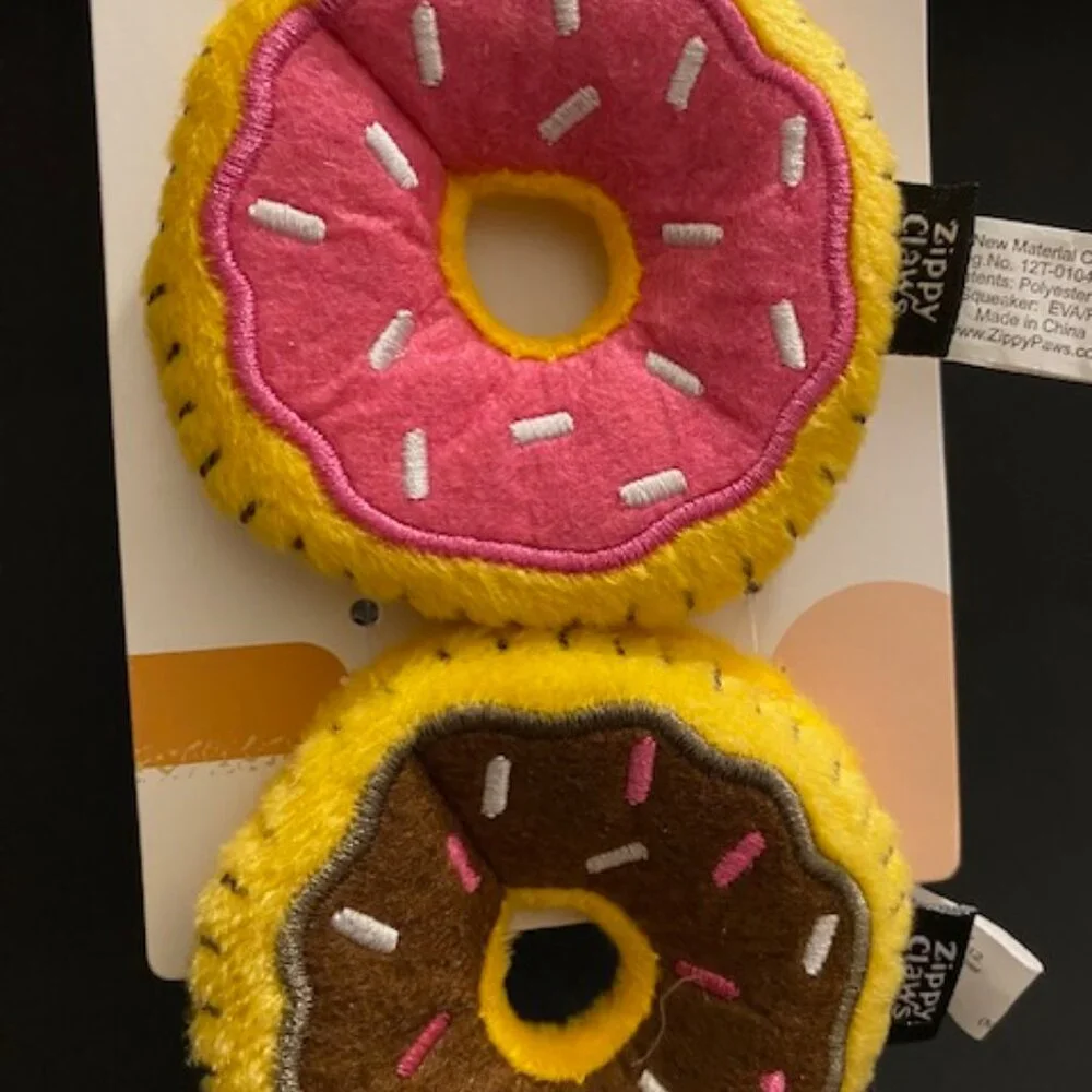 Zippy Claws: Interaction Cat Toys (Donutz) 2 Pack